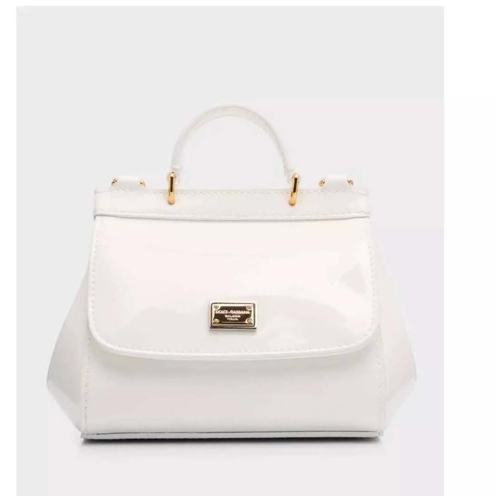 Dolce&Gabbana Mini Sicily Patent Leather